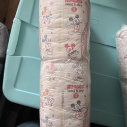 Huggies Size 1 Diapers 