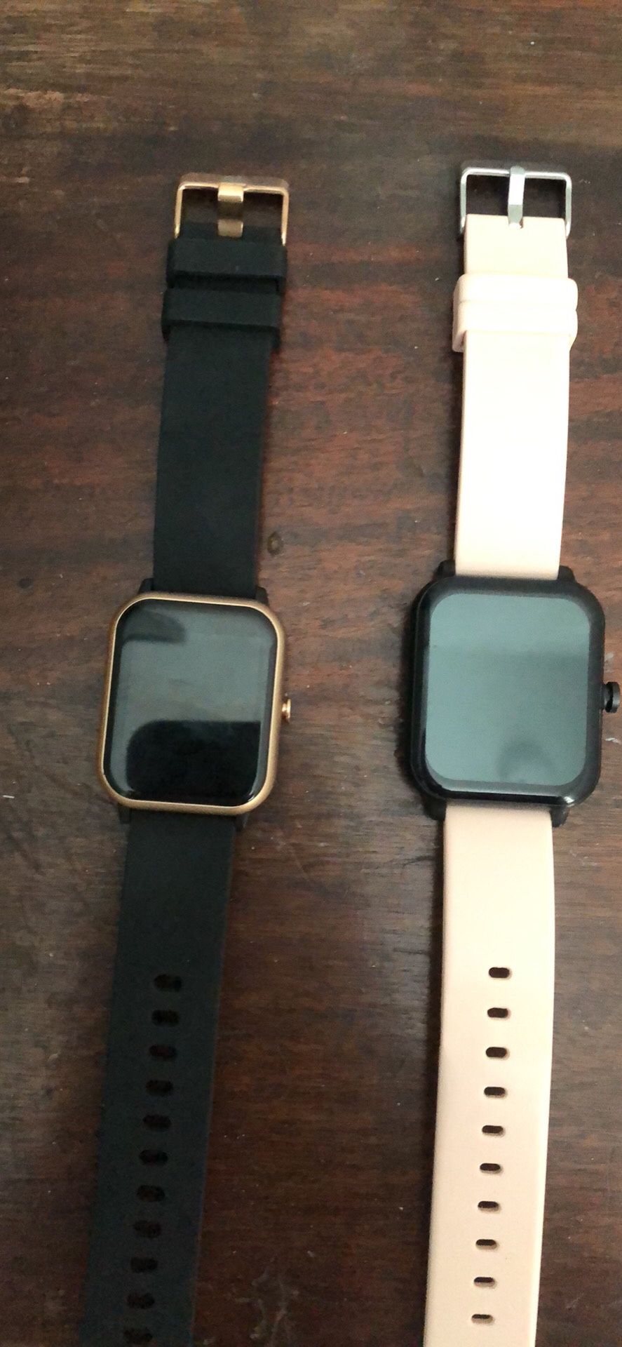 Two Fully Functional Unisex Smartwatches