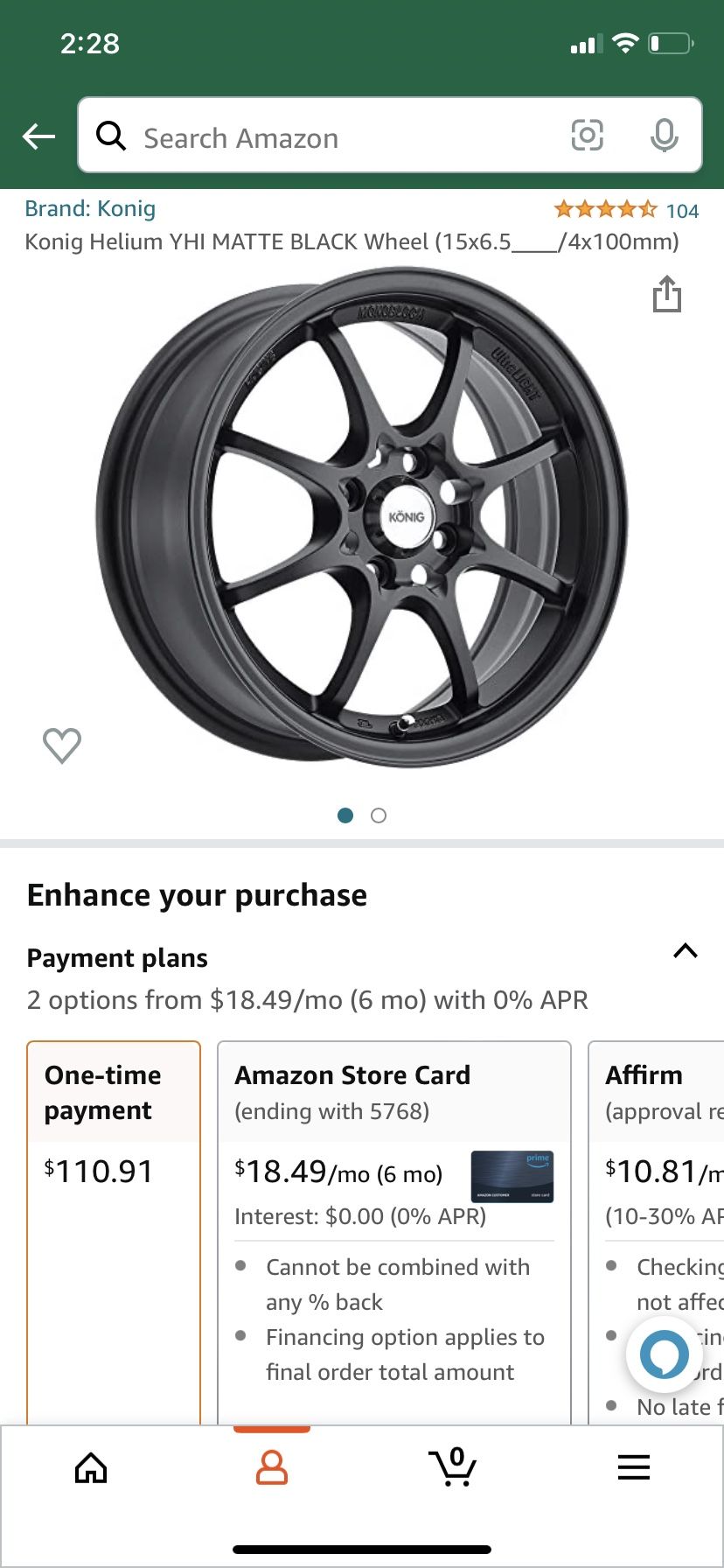 Brand New 14” rims