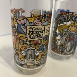 Vintage 1981 Muppets Glasses