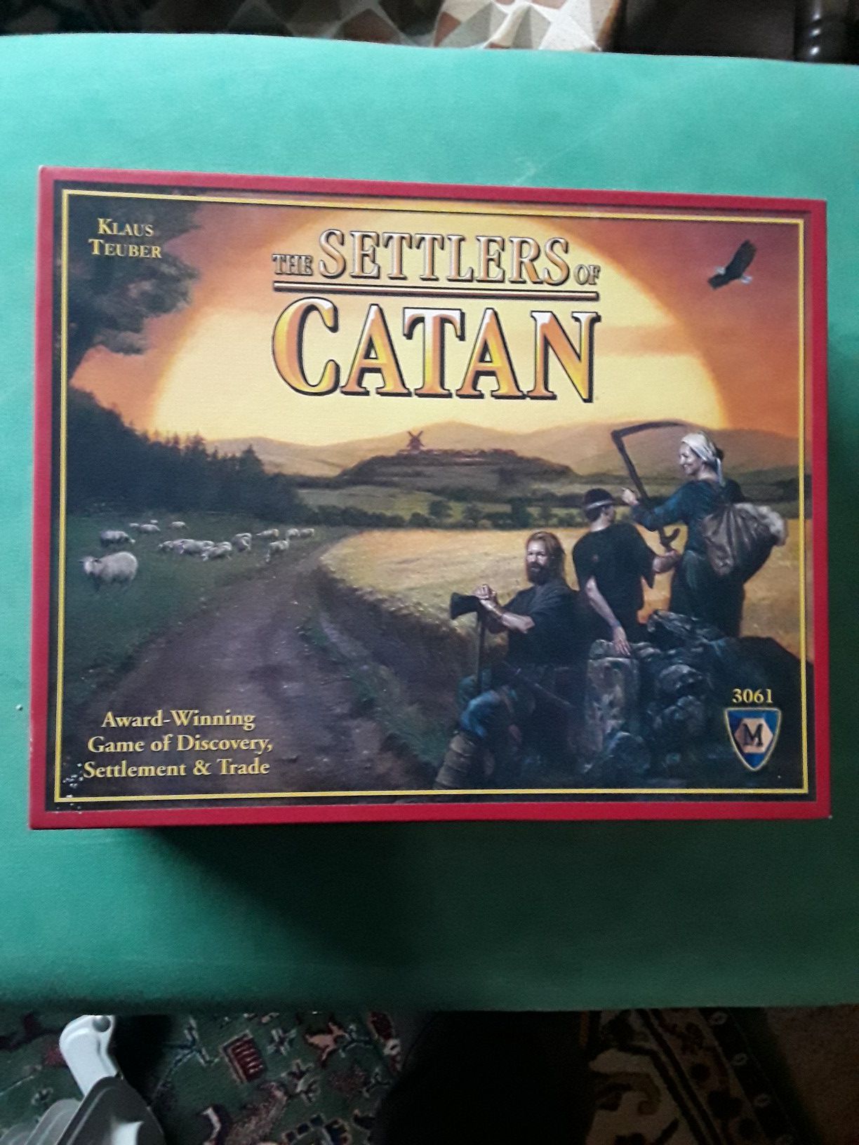 New Settlers of Catan Open box but never used Board Game