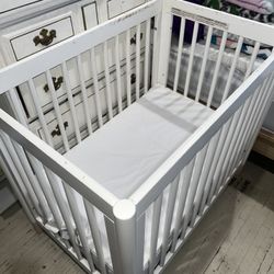 Babyletto Mini Crib & Mattress 