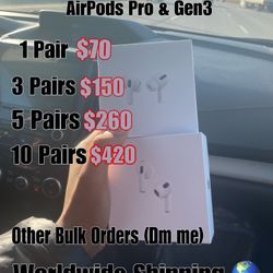 AirPods Pros & Gen3