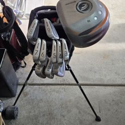 Maruman SPSS Guinness World Records Irons 4-9-PW/SW/AW Regular Graphite Set Plus Maruman Conductor Driver