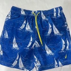 Mens Nautica Swimming Trunks