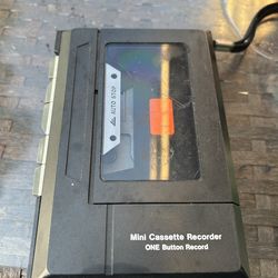 vintage Sears Mini Cassette Recorder, specifically model (contact info removed)0,