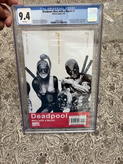 Marvel Deadpool: Merc with a Mouth #7 (2010) CGC 9.4 Wraparound Variant