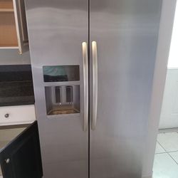 Kitchen aid Refrigerator  and Metador Stove