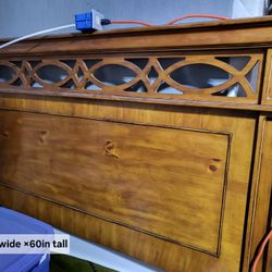 Wood Bedroom Set