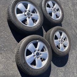 4 - 175/65r15 5x112 5x4.41 Stock Mini Cooper Mercedes C280 Vw Passat Jetta Golf Audi Wheels Rims Good 80% Treads Tires !!!!!!!!!!!!!