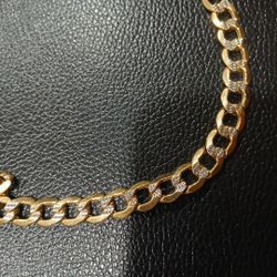 Esclaba Grande Cubana 14k