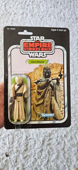 Vintage carded star wars figures