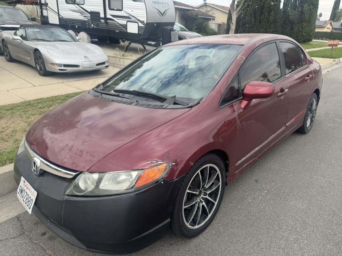 2007 Honda Civic LX That Runs Good, gets 30+ mpg, and has new parts