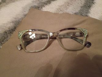 Swarovski Jimmy Crystal New York Readers Eyeglasses 1.50