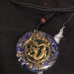 Orgonite Dragon Pendant 