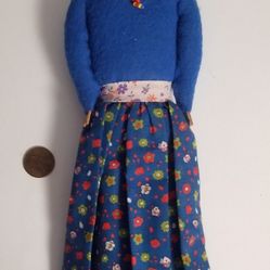 Vintage Native American Handmade Doll