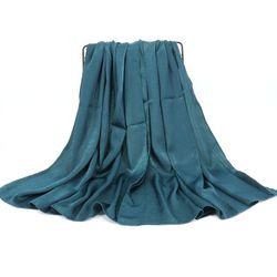 Glam Satin Velvet Hijab / Shawl