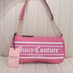Juicy Couture Pink Lemonade Fashionista Shoulder Bag