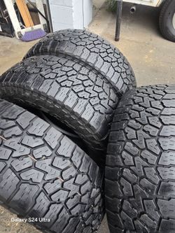 4 used tires Lt37x12.50r20 Falken Wldpeak AT3 $299.00