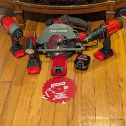 Craftsman 4 Tool Combo Priced To Move 