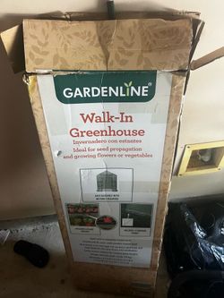 Gardenline Walk-In Greenhouse – New/Open Box