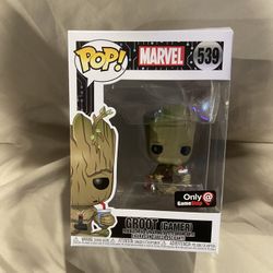 Funko Pop   Groot (Gamer)   Marvel 