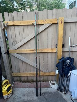Fishing rods and reel
