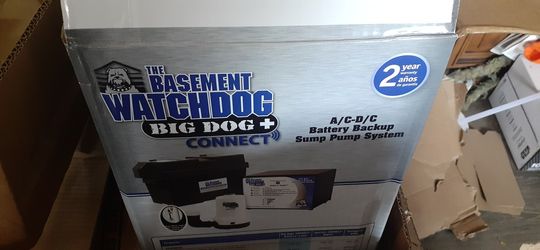 Watchdog Big Dog Backup Sump Pump KIT
