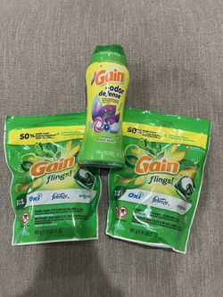 Gain Laundry Detergent Bundle #3 $25
