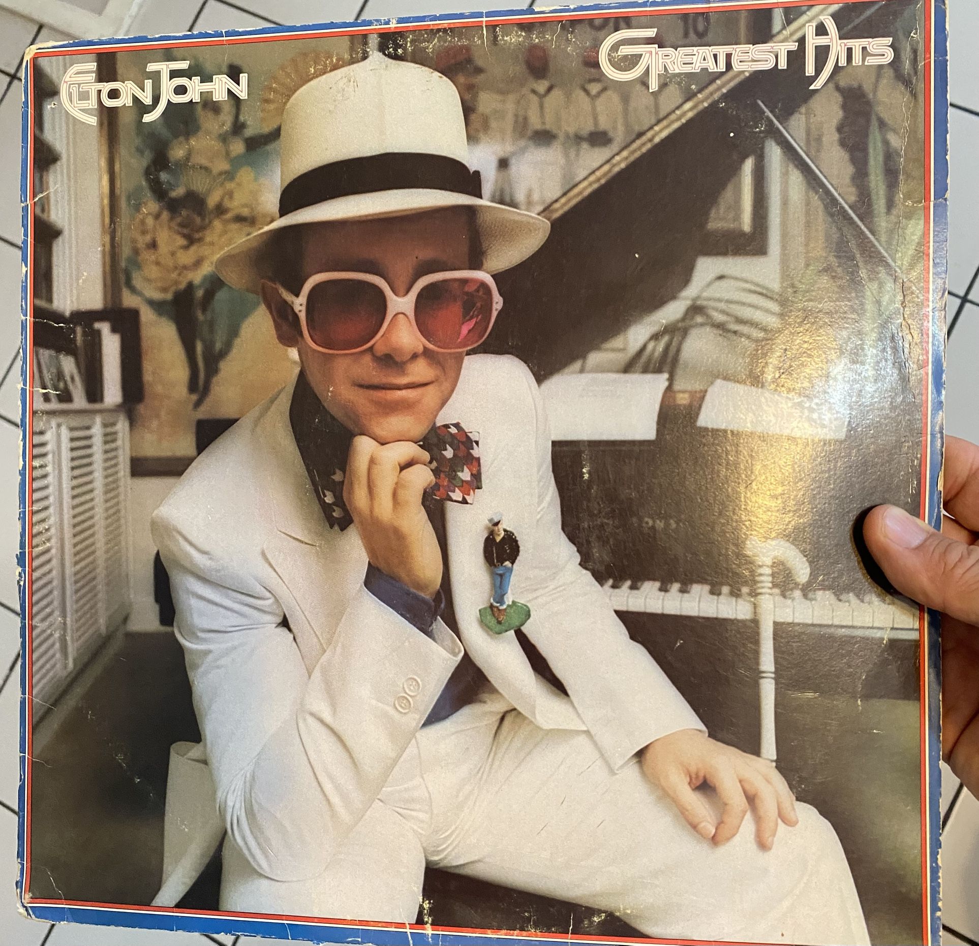 Elton John Greatest Hits Vinyl Lp 