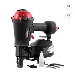 Hyper Tough * (4.4) 41 Hyper Tough 15-degree 1-3/4-inch Pneumatic Coil Roofing Nailer, Air Powered Roofing Nail Gun