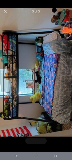 Bunk bed frame
