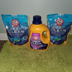 2 Bags 44pacs Stain Formula/1 Deep Clean Odor Formula 102oz