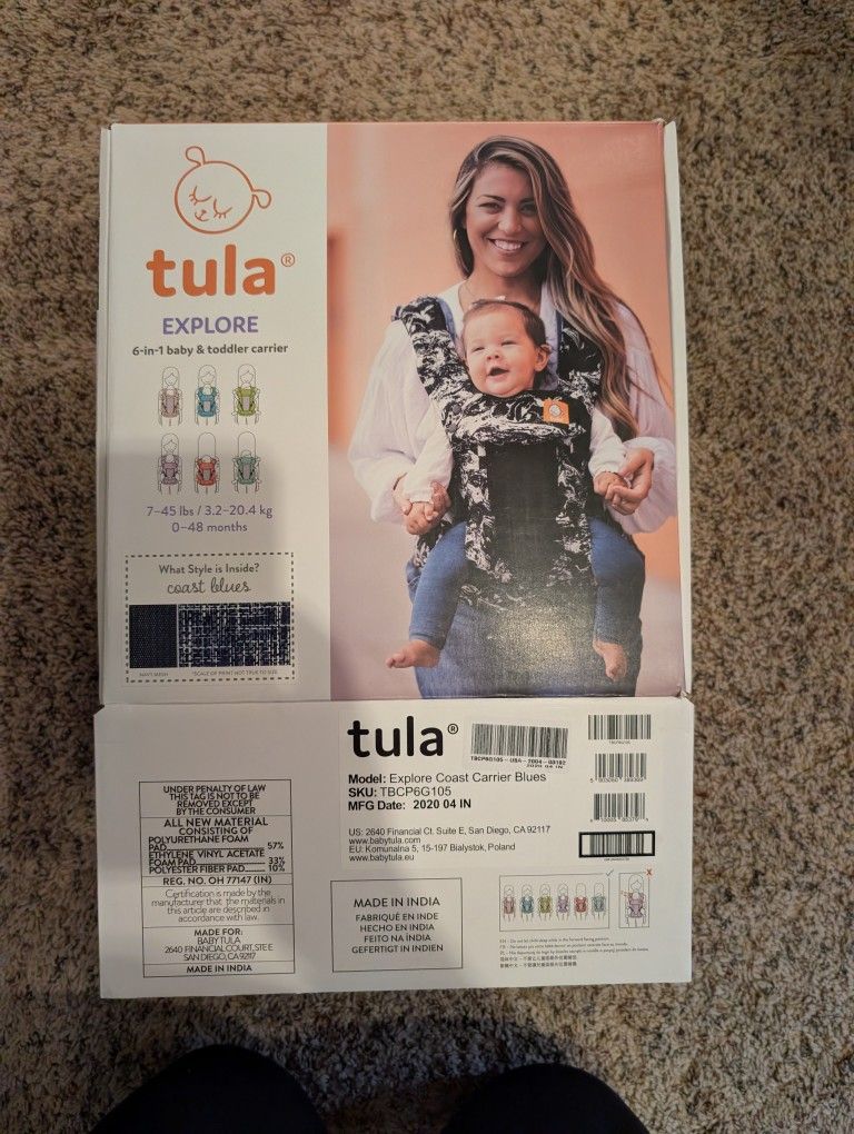 Tula Explore Free To Grow Mesh Baby Carrier