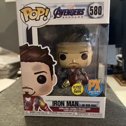 Funko Iron Man Snap Avengers Endgame GITD