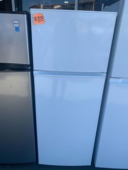 White Refrigerator Great for Compact Units