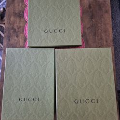 BUNDLE OF 3 GUCCI BOXES (NO INDIVIDUAL SALES) ***SEE OTHER POSTS***