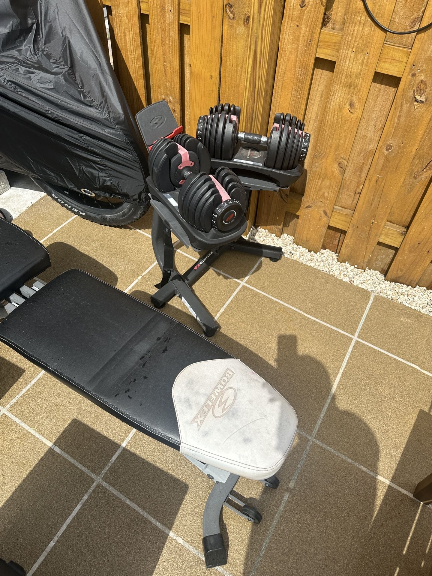 Bowflex Adjustable Dumbbell Set w/ Bench & Stand