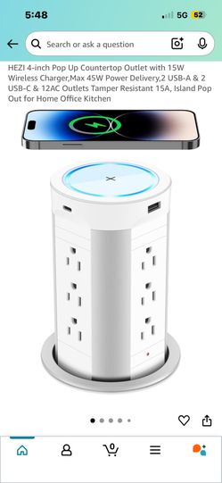 Pop Up Countertop Outlet