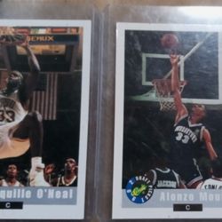 1992 Classic 4-Sport Shaquille Oneal/Alonzo Mourning 