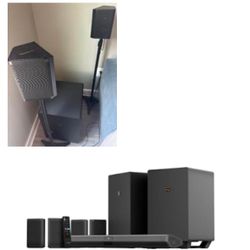 Nakamichi Surround Sound System - 7 Piece set