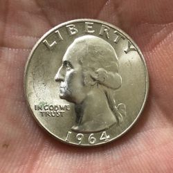 1964-D  Quarter Dollar 