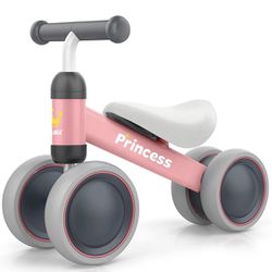 Balance Bike for 1 Year Old Girl Gifts Pre-School First Bike and 1st Birthday Gifts - Train Your Baby from Standing to Running | Ideal One Year Old To