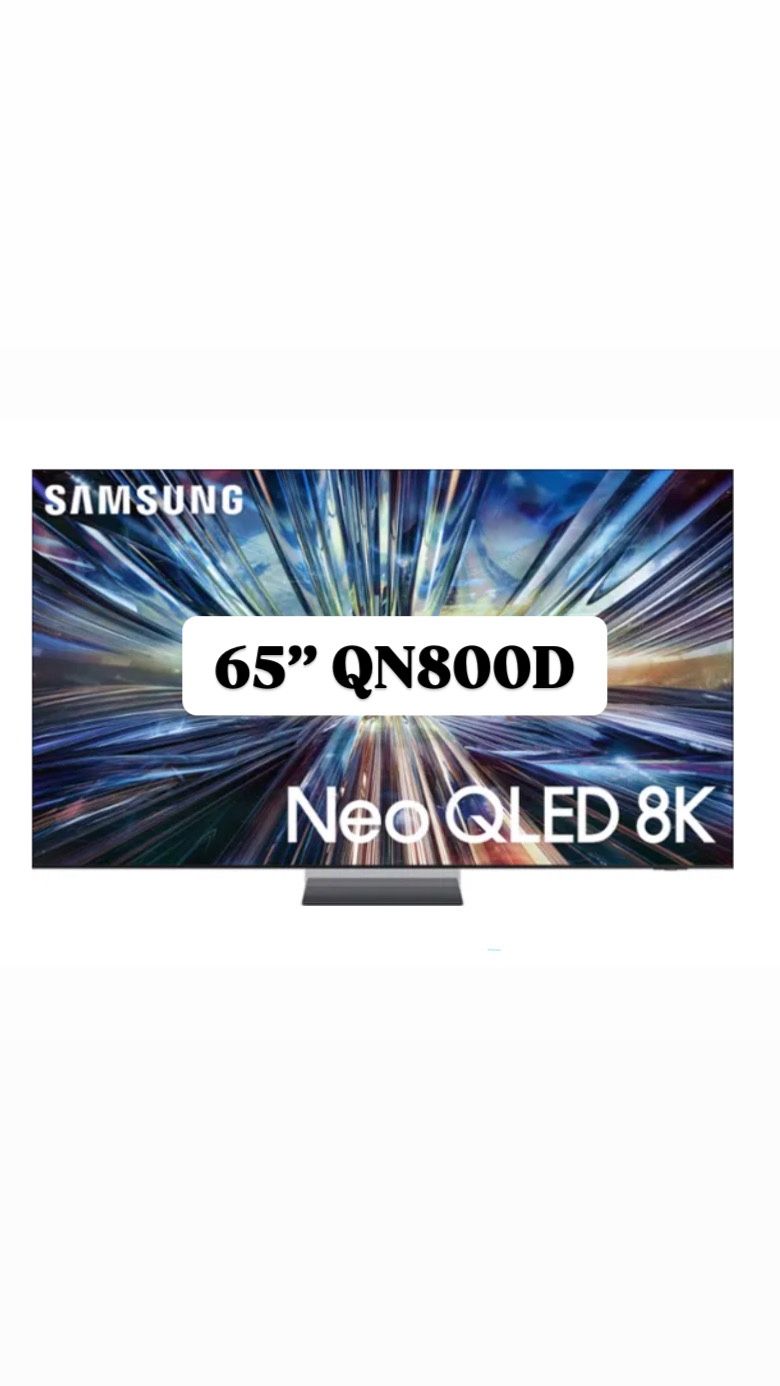 SAMSUNG 65-Inch Class Neo QLED 8K QN800D Series Mini LED Quantum HDR Smart TV with Ultra Slim Design, Dolby Atmos, Object Tracking Sound+, Q-Symphony