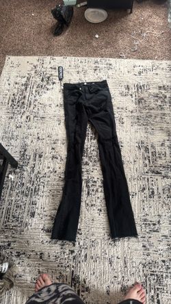 Jordan Craig 28 jet black stack jeans