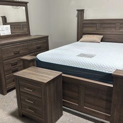 OM• $38 Initial • Brand New Juararo Bedroom Set