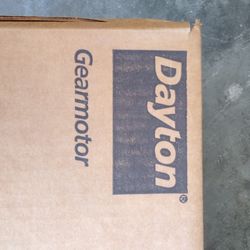 Dayton Gear Motor ,New ,Variable Speed.
