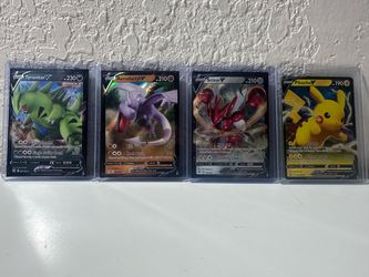 Pokémon lot of 4 V cards