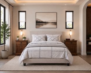 Restoration Hardware Solid Wood Nightstands – Matching Pair | RH Bedroom Collection