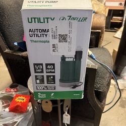 Zoeller Automatic Sump Pump